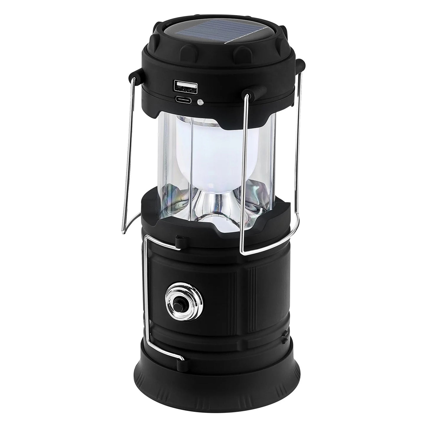 4-Pack Rechargeable LED Camping Lanterns – Portable Lights & Power Bank Function