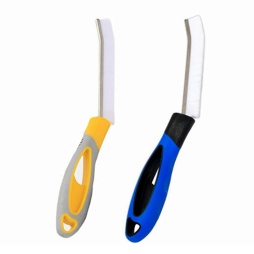 Durable Grout Cleaner Brush Household Tile Joints Scrubber Stiff Bristles Small Tile Grout Cleaning Brush for Shower Floor Lines