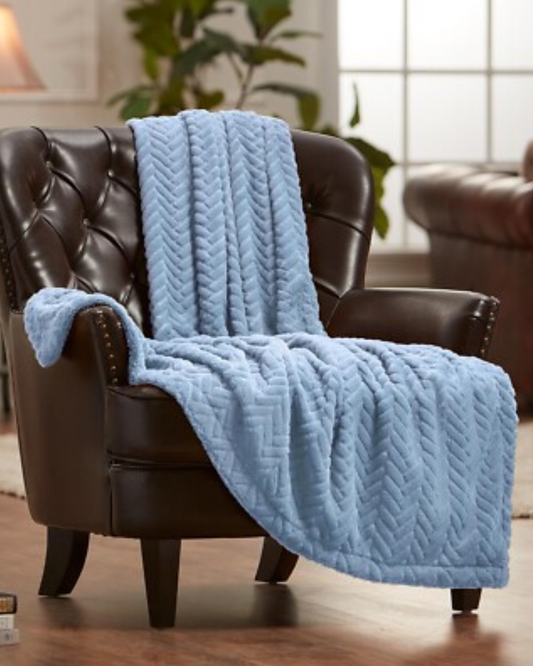 Embossed Throw